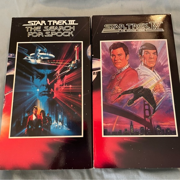 Star Trek Movies I-V 25th Anniversary Collector’s Box VHS 1991 Vintage Sci-fi - Picture 10 of 13